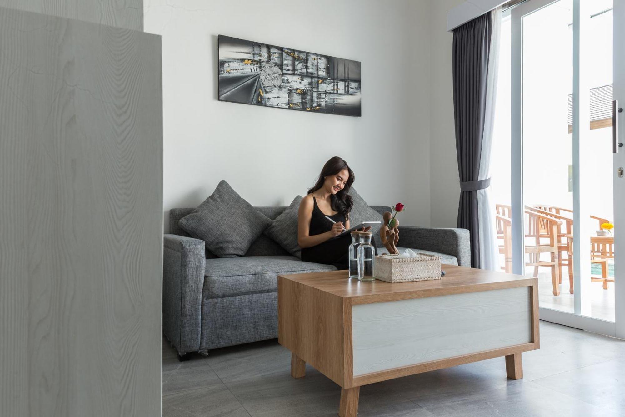 Maisaba Canggu Hotel & Coworking Space Zewnętrze zdjęcie